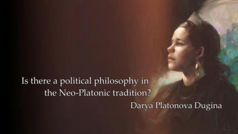 Is there a political philosophy in the Neo-Platonic tradition?