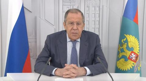 रूसी विदेश मंत्री सर्गेई लावरोव द्वारा बहुध्रुवीयता पर विश्व सम्मेलन के प्रतिभागियों और आयोजकों के लिए वीडियो संदेश ऑनलाइन, मॉस्को, 29 अप्रैल 2023
