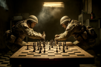 الحرب - لعبة شطرنج