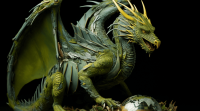 Zelený drak a jeho agónie